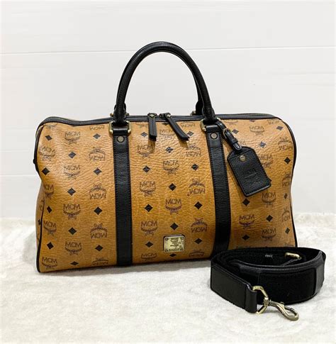 mcm weekender bag replica|mcm speedy bag.